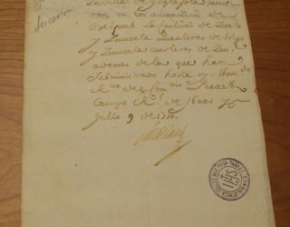 Orden a justicia y jurados de Anglesola para que envíen a Bellpuig 150 cuarteras de trigo.