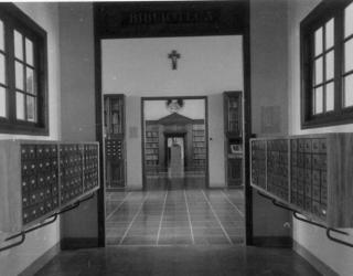 La Biblioteca Borja, en 1949