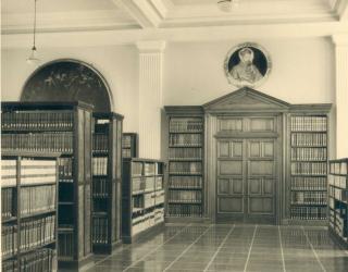 La Biblioteca Borja, en 1949