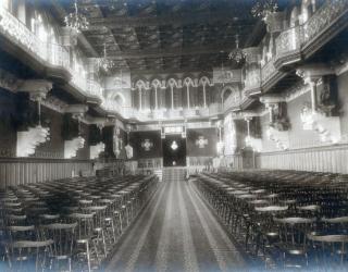 Vista de la sala de actos de San Ignacio.